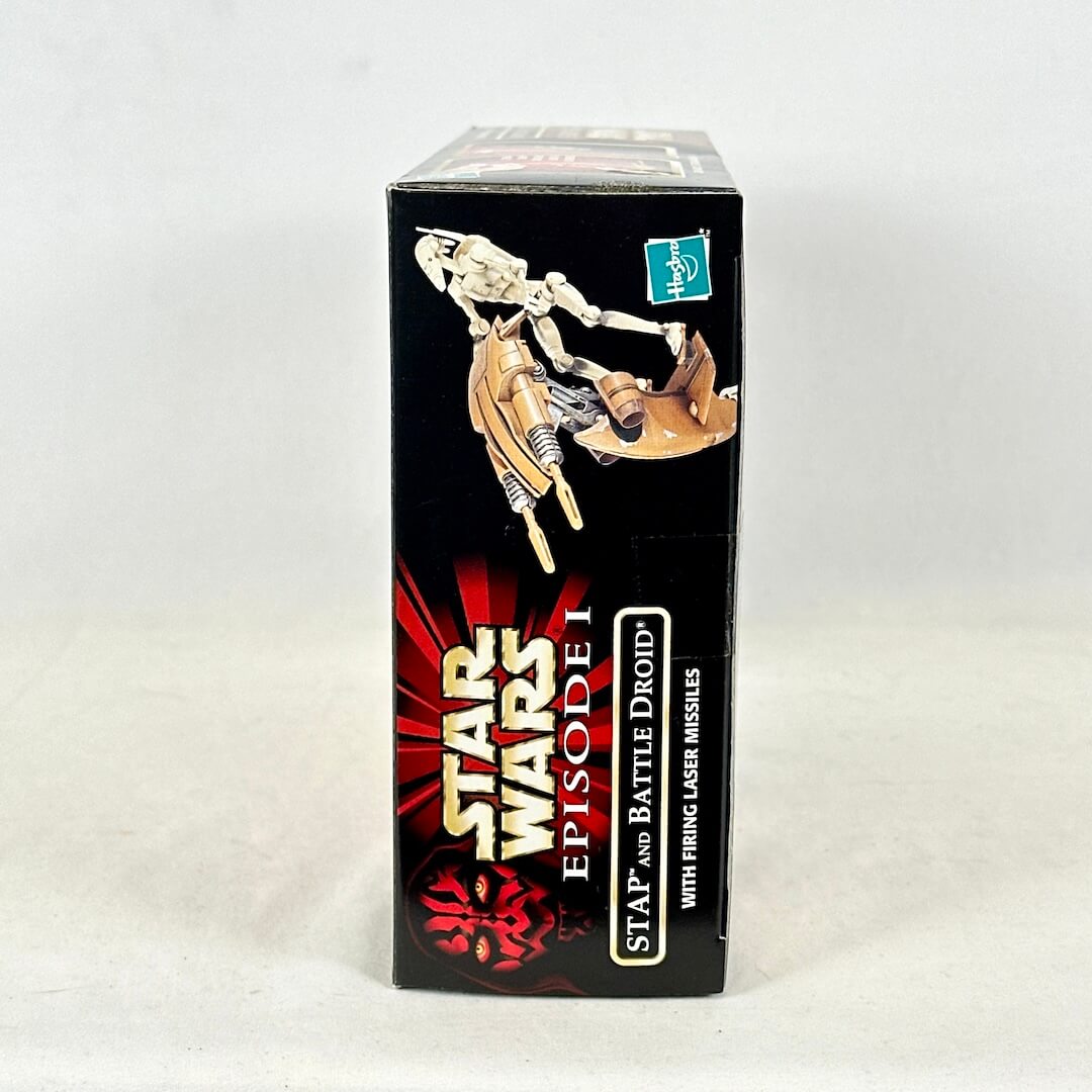 Star Wars Episode I toy figure packaging on a white background