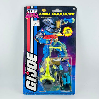 G.I. Joe Cobra Commander toy figure in packaging on a white background