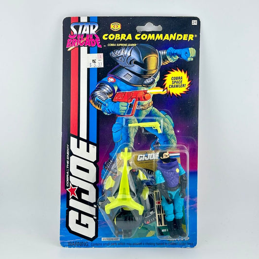 G.I. Joe Cobra Commander toy figure in packaging on a white background