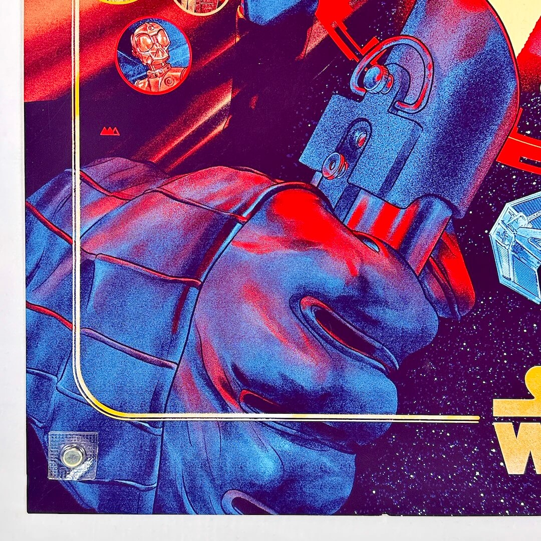 Bottom left corner of poster in good condition. 