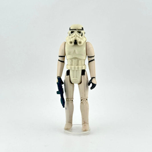 Star Wars stormtrooper action figure on a white background