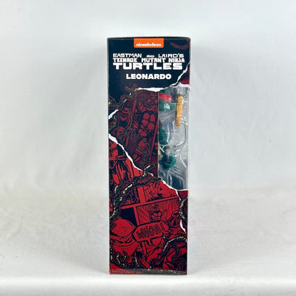 Teenage Mutant Ninja Turtles Leonardo action figure in its original retail packaging.