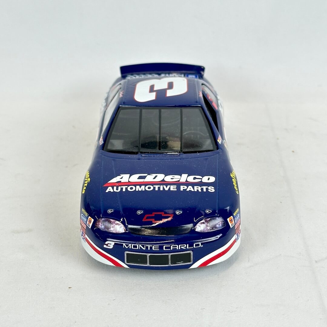 Model car with ACDelco and Monte Carlo branding on a white background