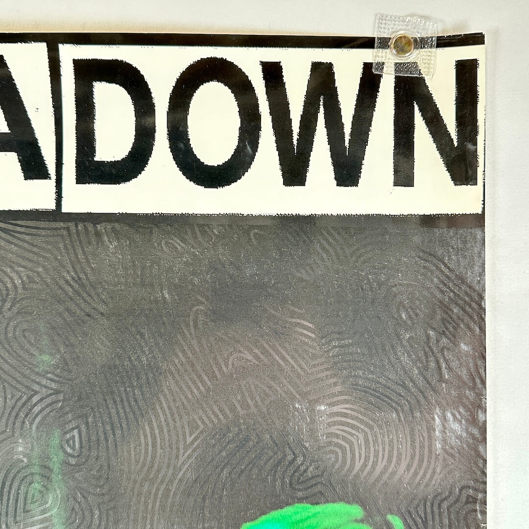 Top right corner with good edges and corner. 