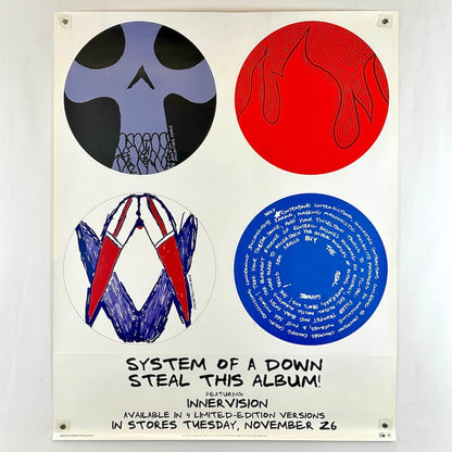 System of a Down - 2002 - Record Store Promo Poster
