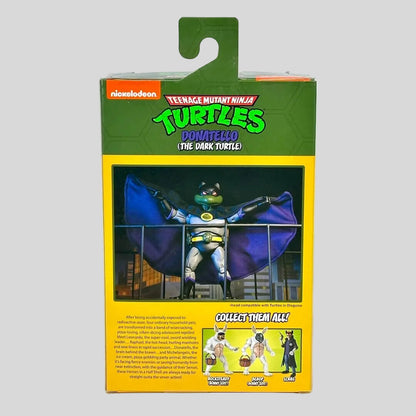 Boxed Teenage Mutant Ninja Turtles action figure with green turtle on a white background