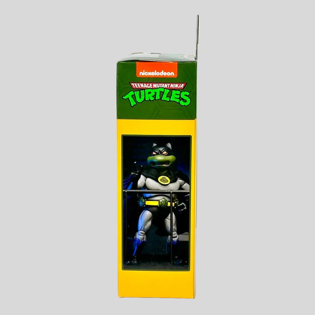 Box of Teenage Mutant Ninja Turtles toy on a white background