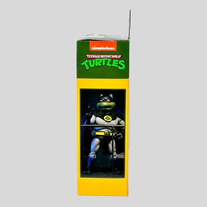 Box of Teenage Mutant Ninja Turtles toy on a white background