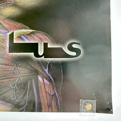 Bottom right corner with pin holes and good edges