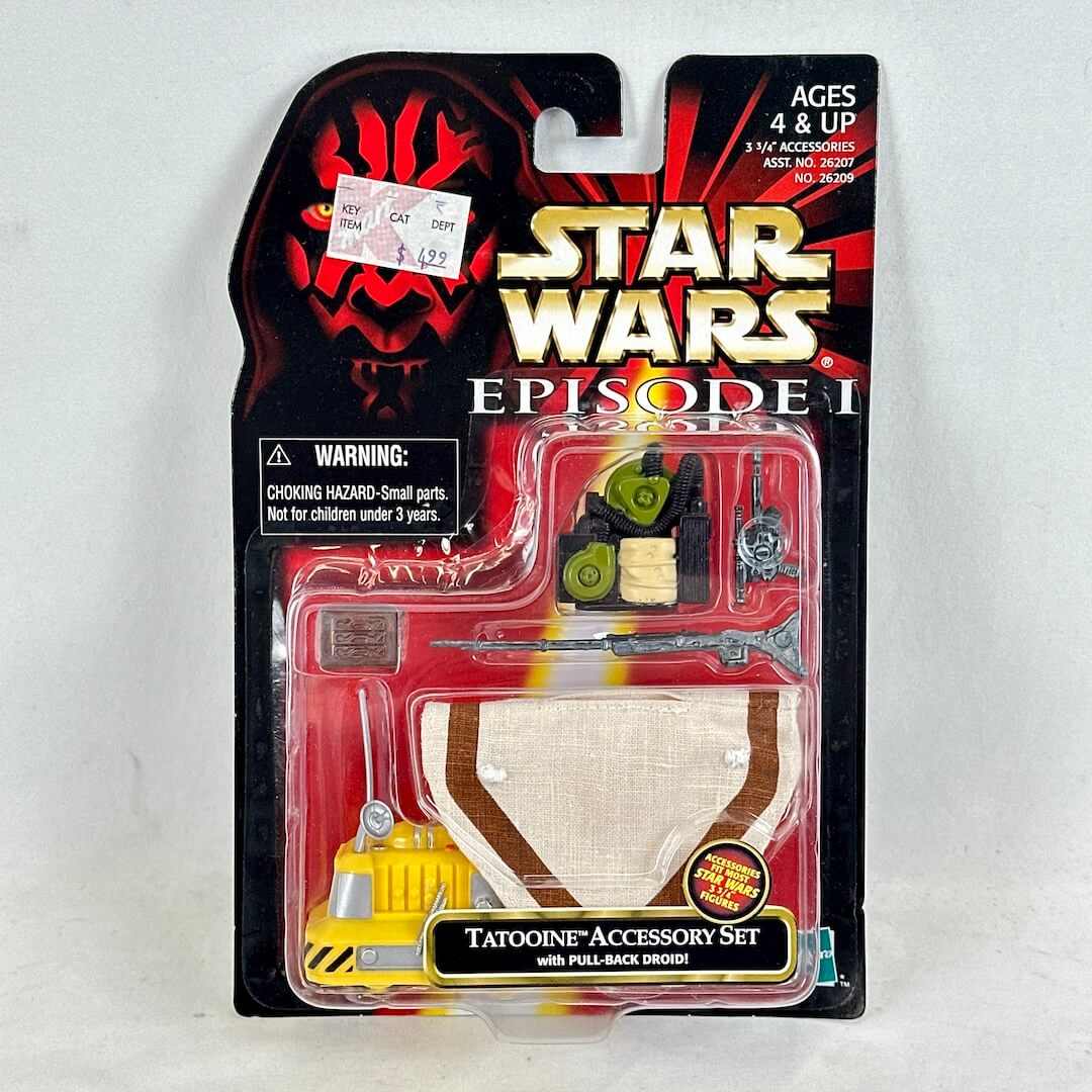 Star Wars Episode I Tatooine Accessory Set packaging on a white background