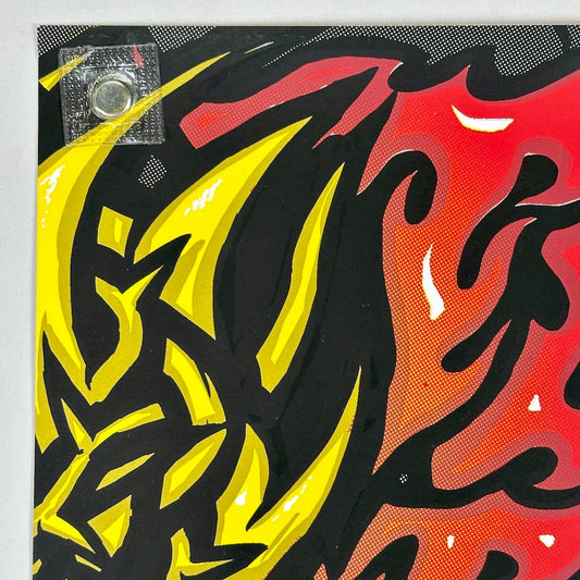 Top left corner of poster in mint condition. 