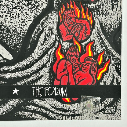 Bottom right corner of poster in mint condition. 