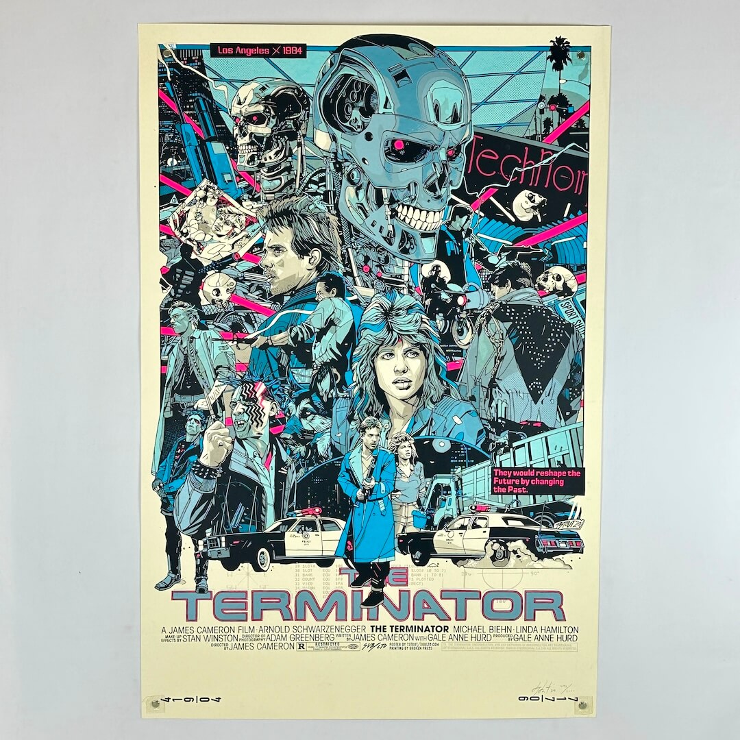 "The Terminator" - 2020 -  Silkscreen by Tyler Stout