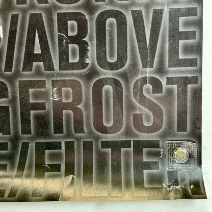 Bottom right corner with scratches, pin holes, and some creasing. 