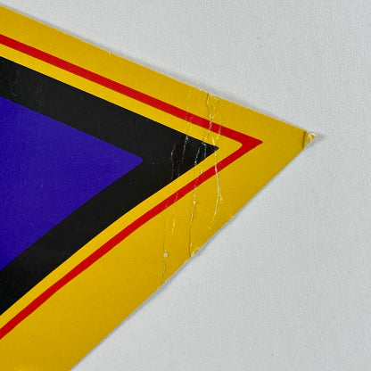 Close up of corner to show some creases and condition issues to be expected.