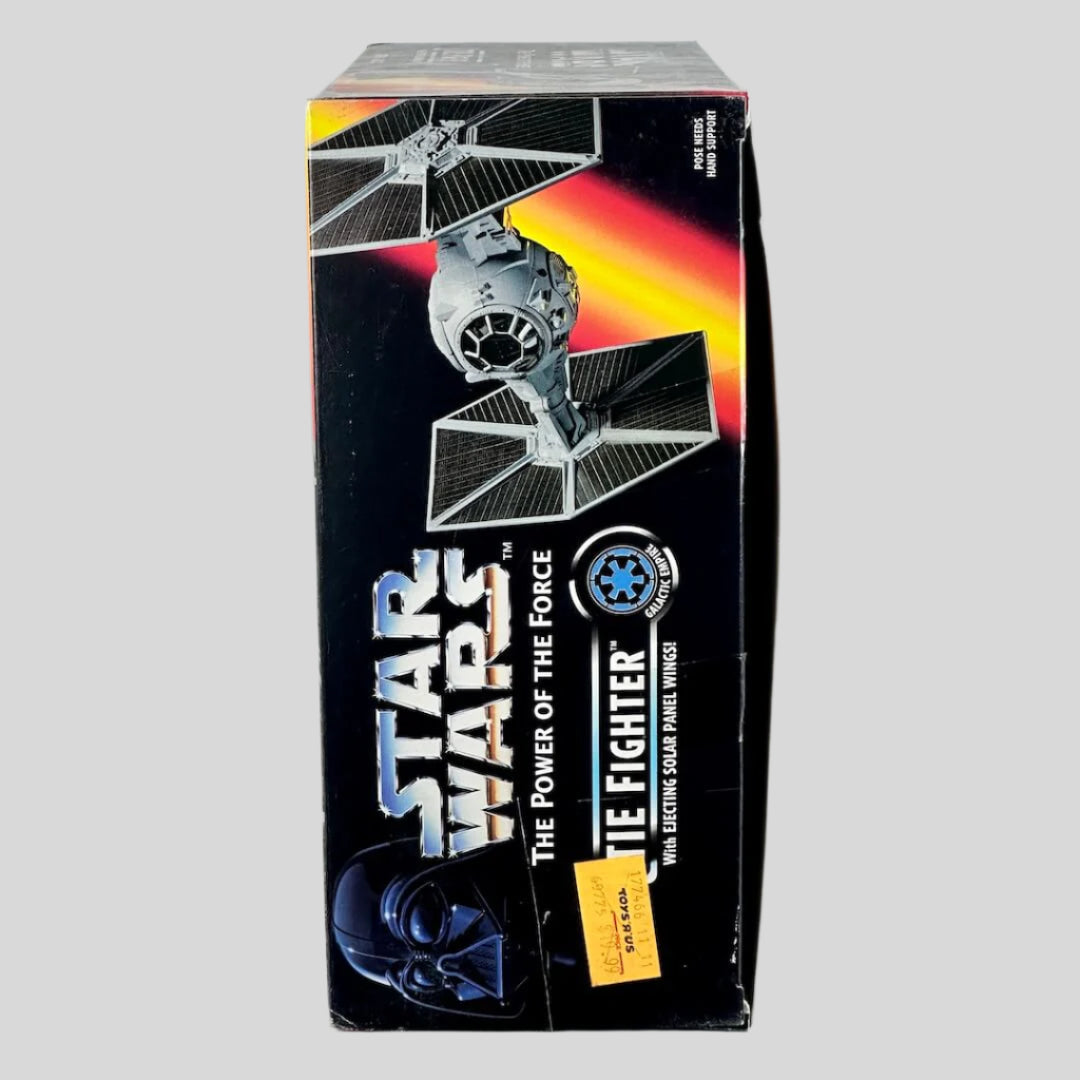 Star Wars TIE Fighter toy packaging on a white background