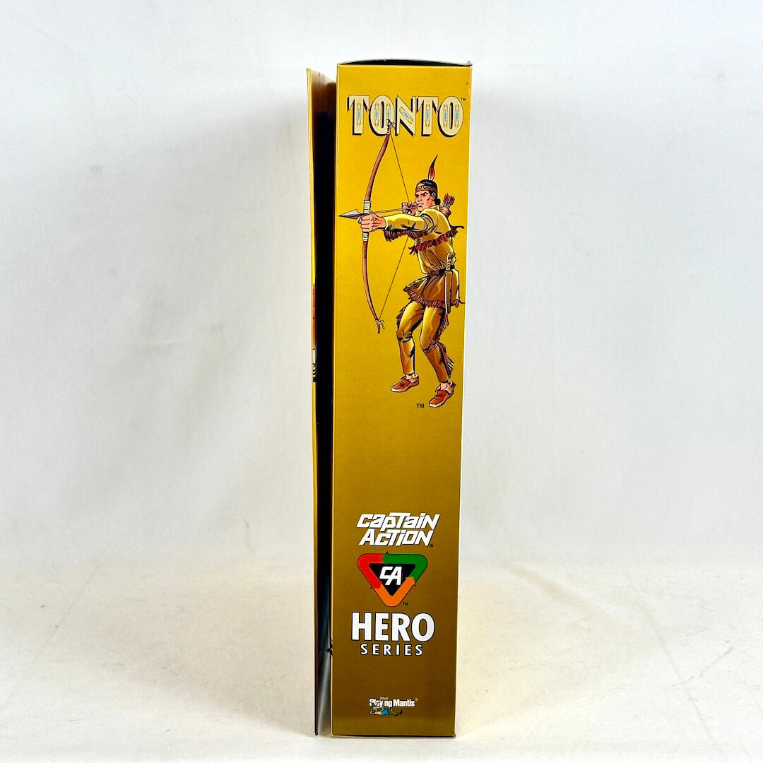 Box for Captain Action Tonto figure on a white background