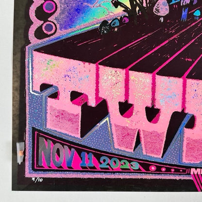 Twiddle - Mission Ballroom, Denver, CO - 11/11/2023 - Rare AV by Twin Home Prints