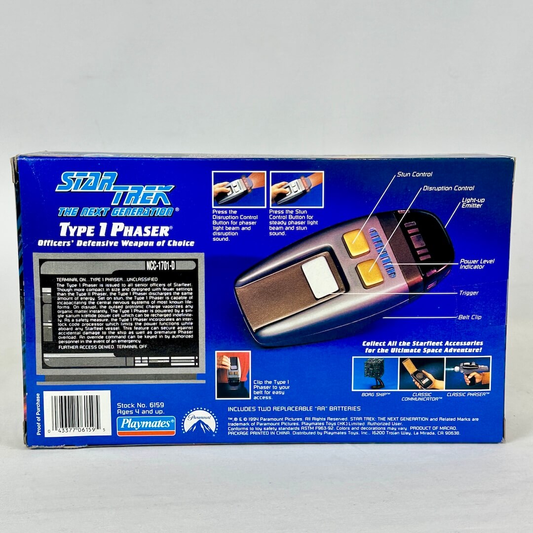 Back of box with schematics and product information