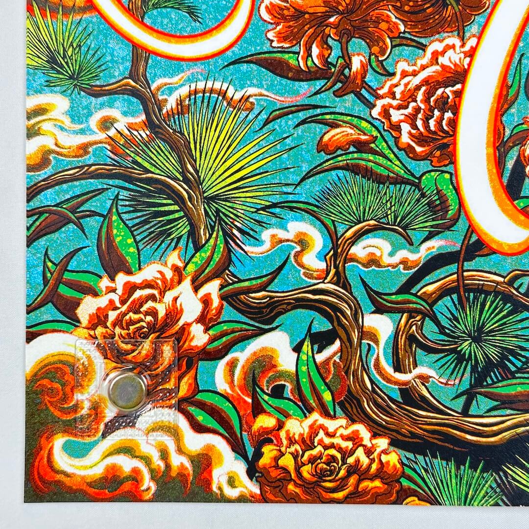 Bottom left corner in mint condition. 