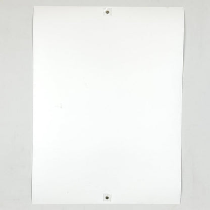 Backside of poster displaying near perfect condition. 