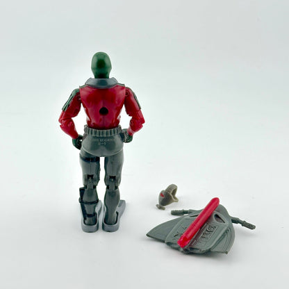 GI Joe action figure with accessories against white background.