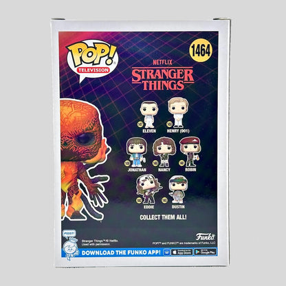 Funko Pop! Stranger Things action figure collection packaging on a white background