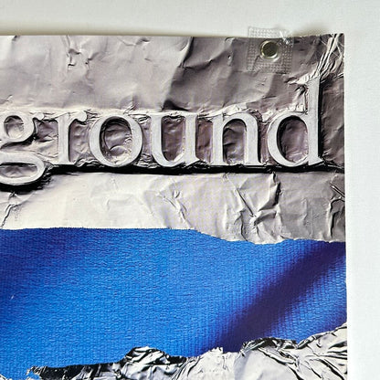 Upper right corner of poster with creases to corner and some edge wear.