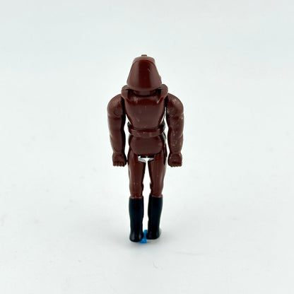 Brown action figure on a white background