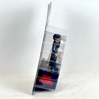 Action figure in a clear packaging with 'Toony Terrors' branding on a white background