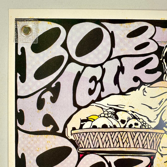 Top left corner with clean edges and sharp corner. 