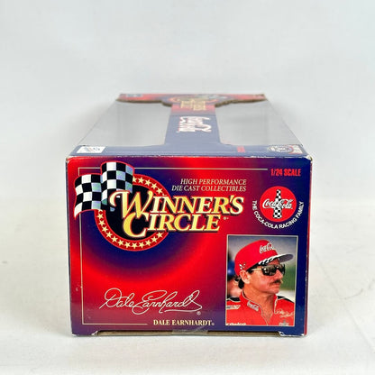 Winner's Circle Dale Earnhardt Coca-Cola racing collectible box on a white background