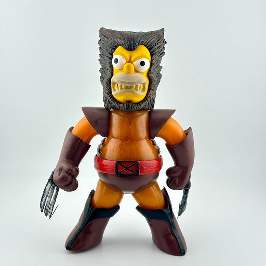 Wolverine Homer Simpson Parody (Brown Costume) - Mexican Bootleg Figure
