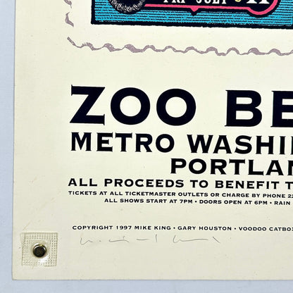 Bottom left corner of poster in mint condition. 
