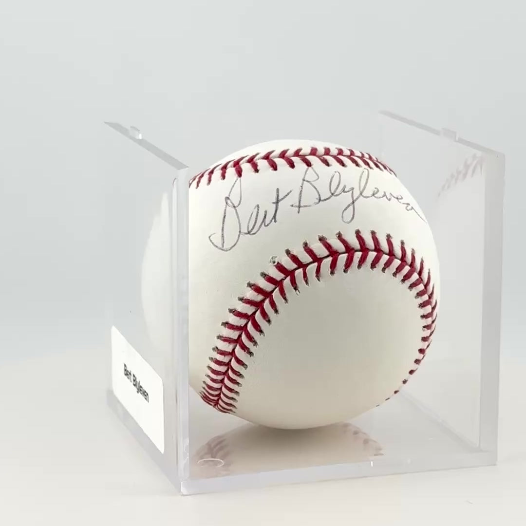 Bert Blyleven Signed Baseball | Rockin Rudy's Attic